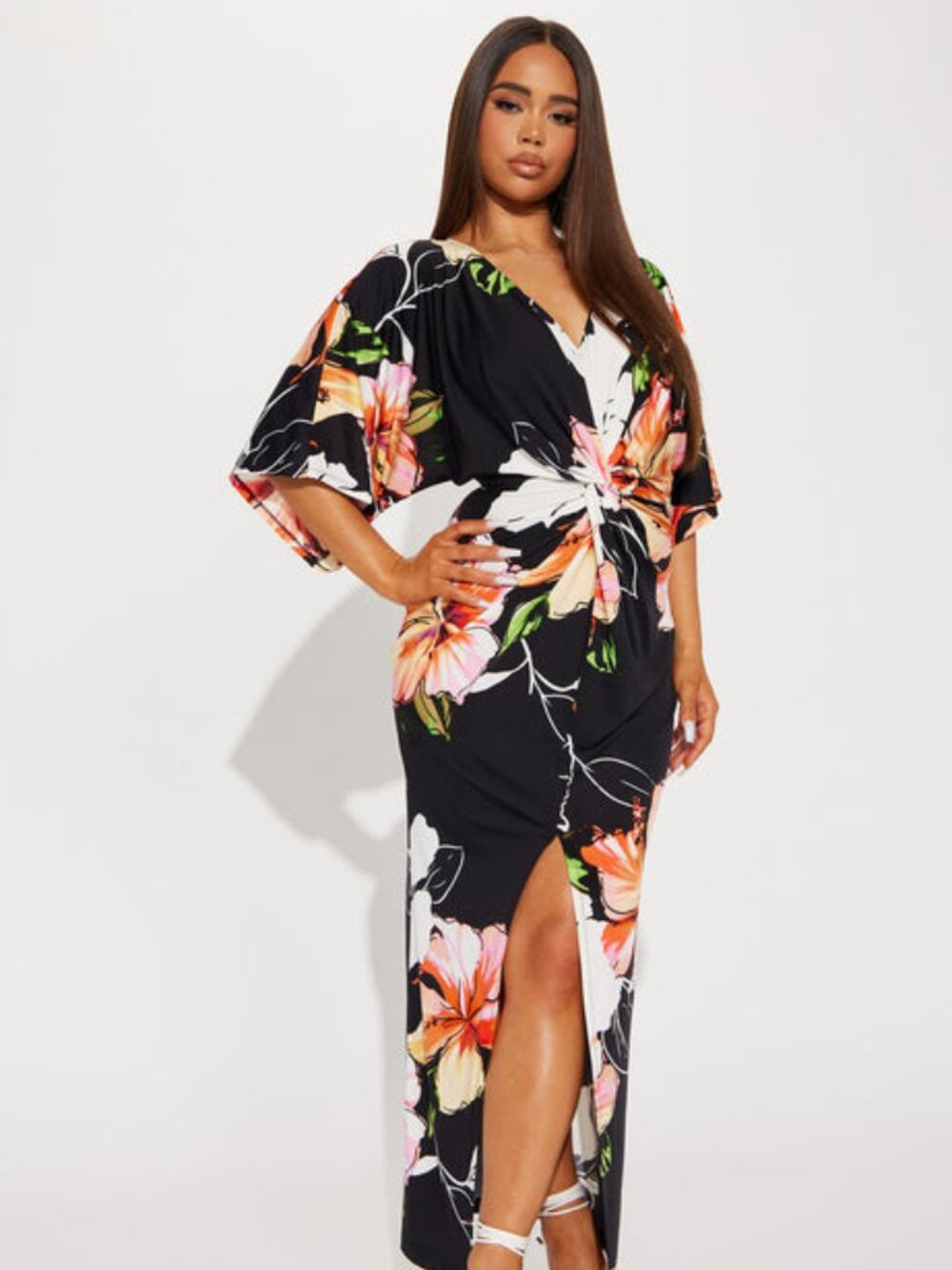 Heather Floral Maxi Dress FASHION NOVA XL